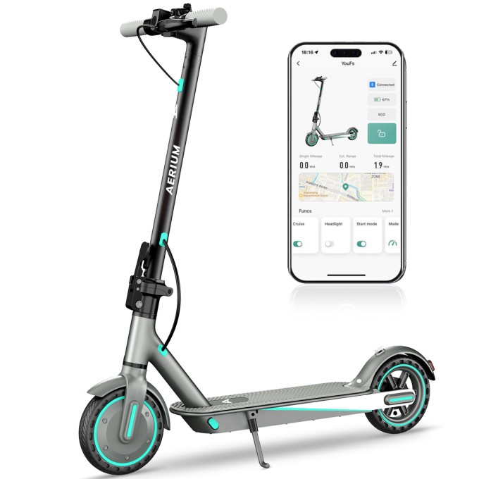 Hulajnoga elektryczna AERIUM T350 PRO niebieska Hulajnoga elektryczna AERIUM T350 PRO niebieska