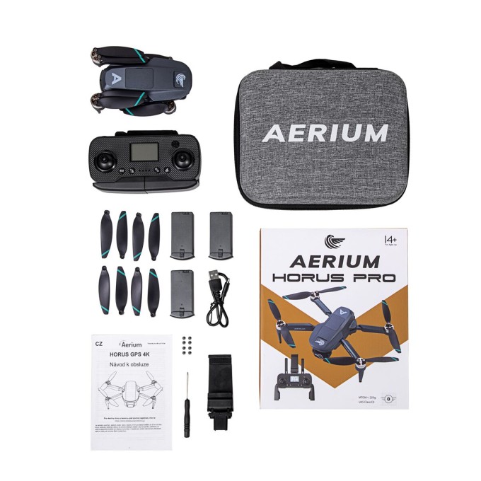 Dron AERIUM HORUS PRO GPS 4K - 3 akumulatory Dron AERIUM HORUS PRO GPS 4K - 3 akumulatory